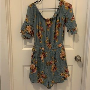Off the Shoulder Romper